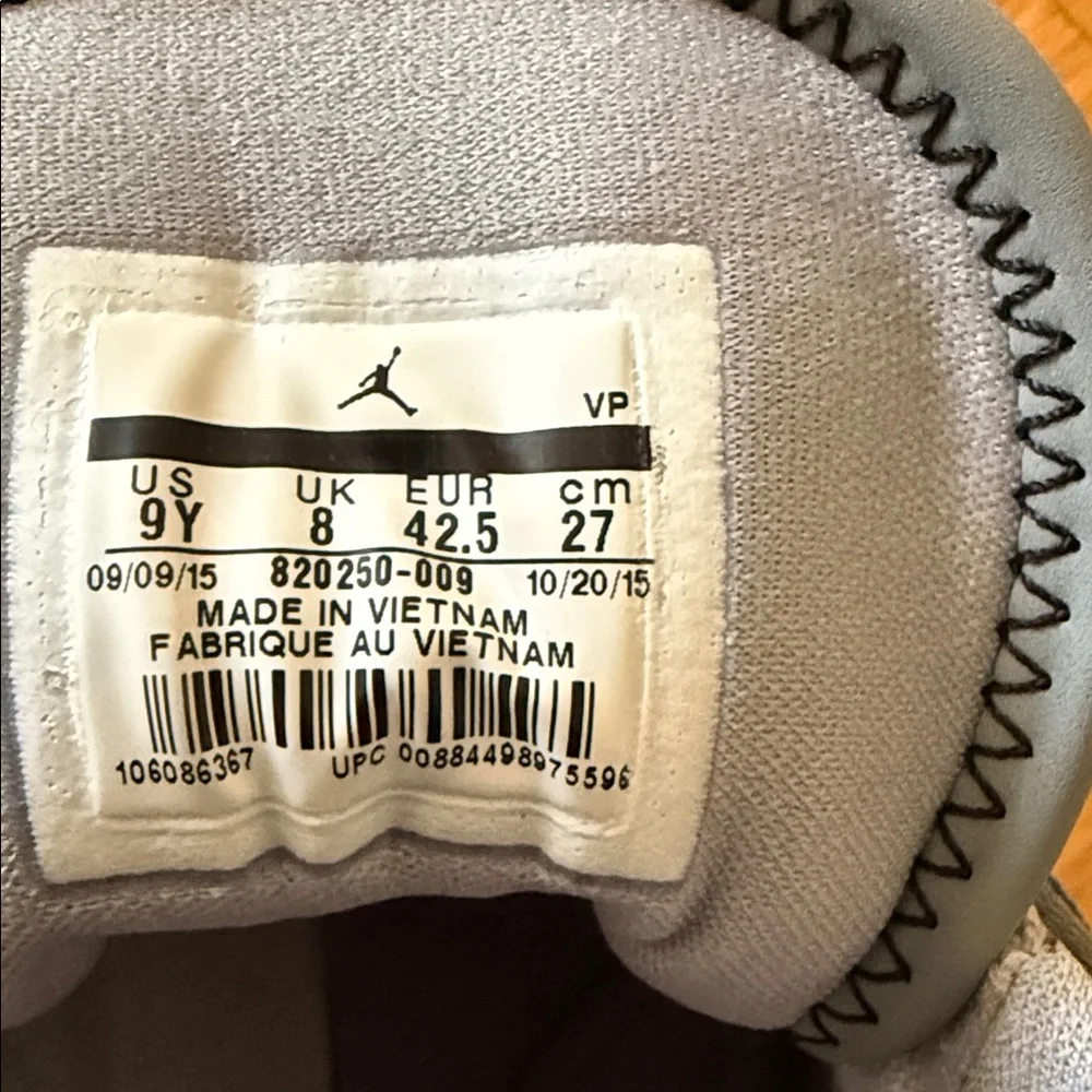 Nike Air Jordan flight 9 youth high top sneakers - Picture 5 of 13